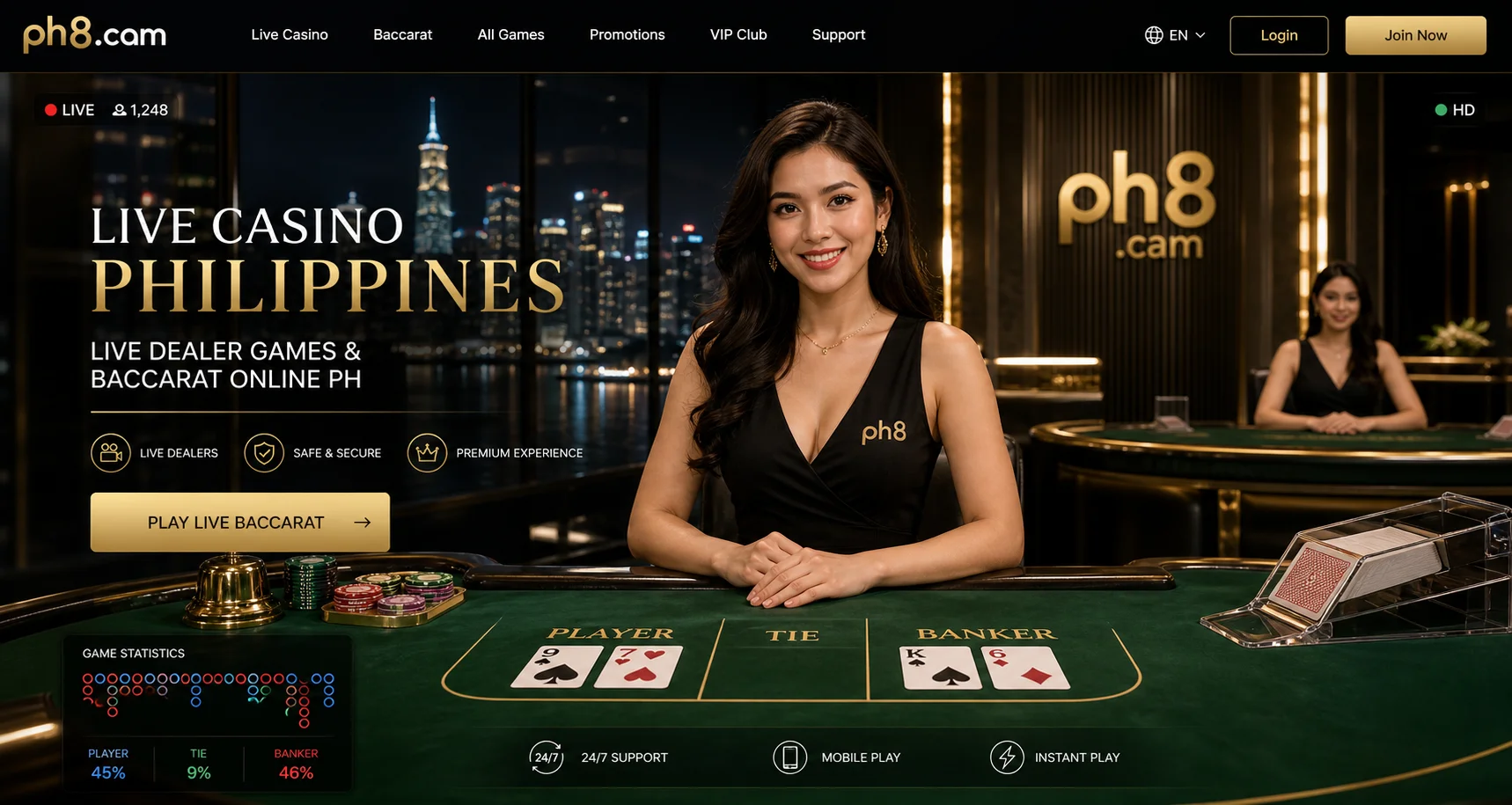 Filipino Live Blackjack